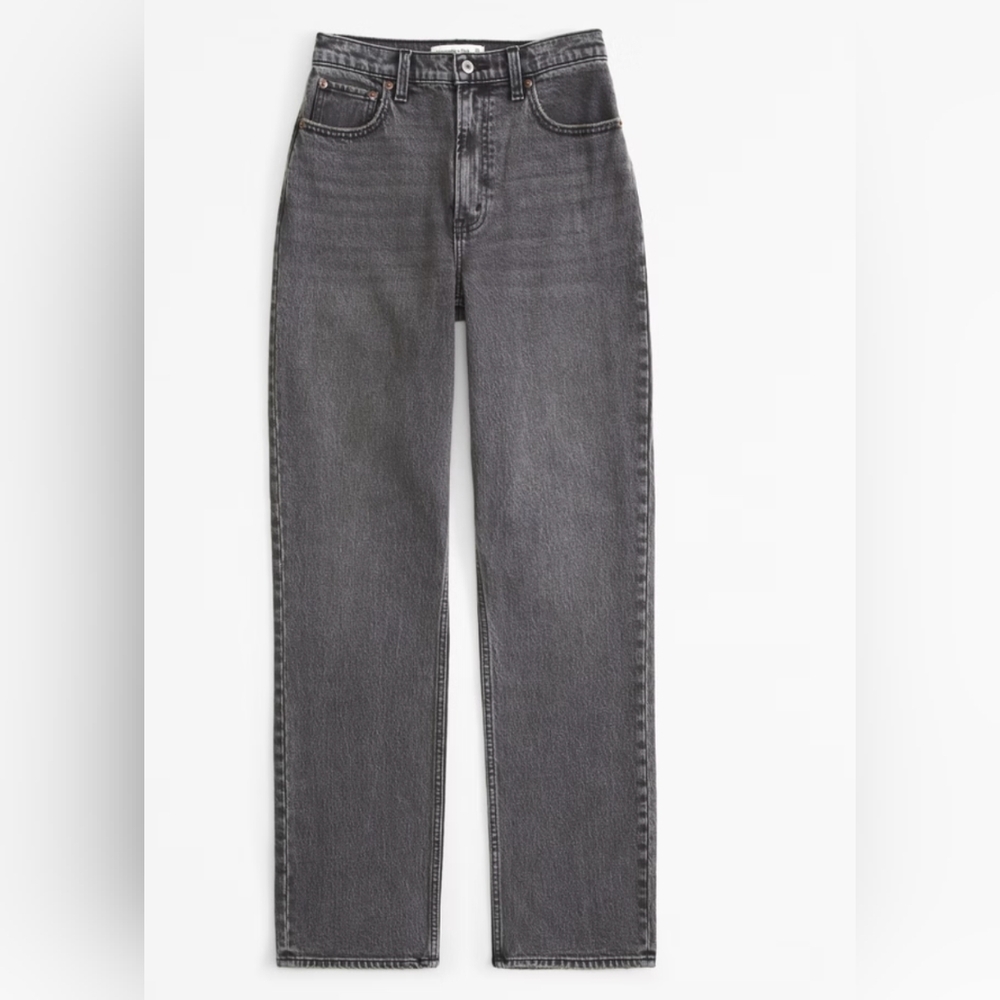 Abercrombie The 90s Straight Ultra High Rise Jeans Size 27
